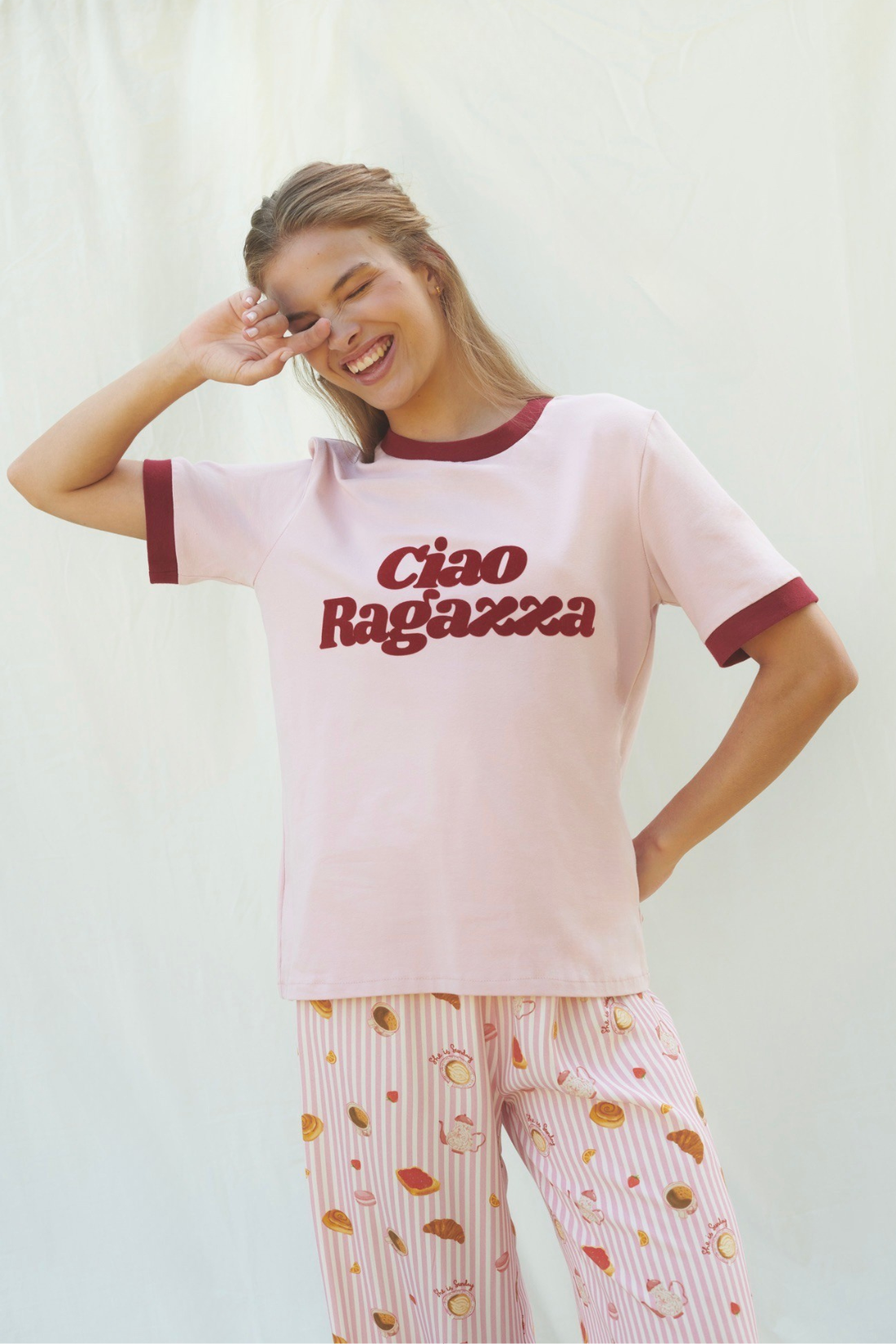 CIAO RAGAZZA PINK T-SHIRT