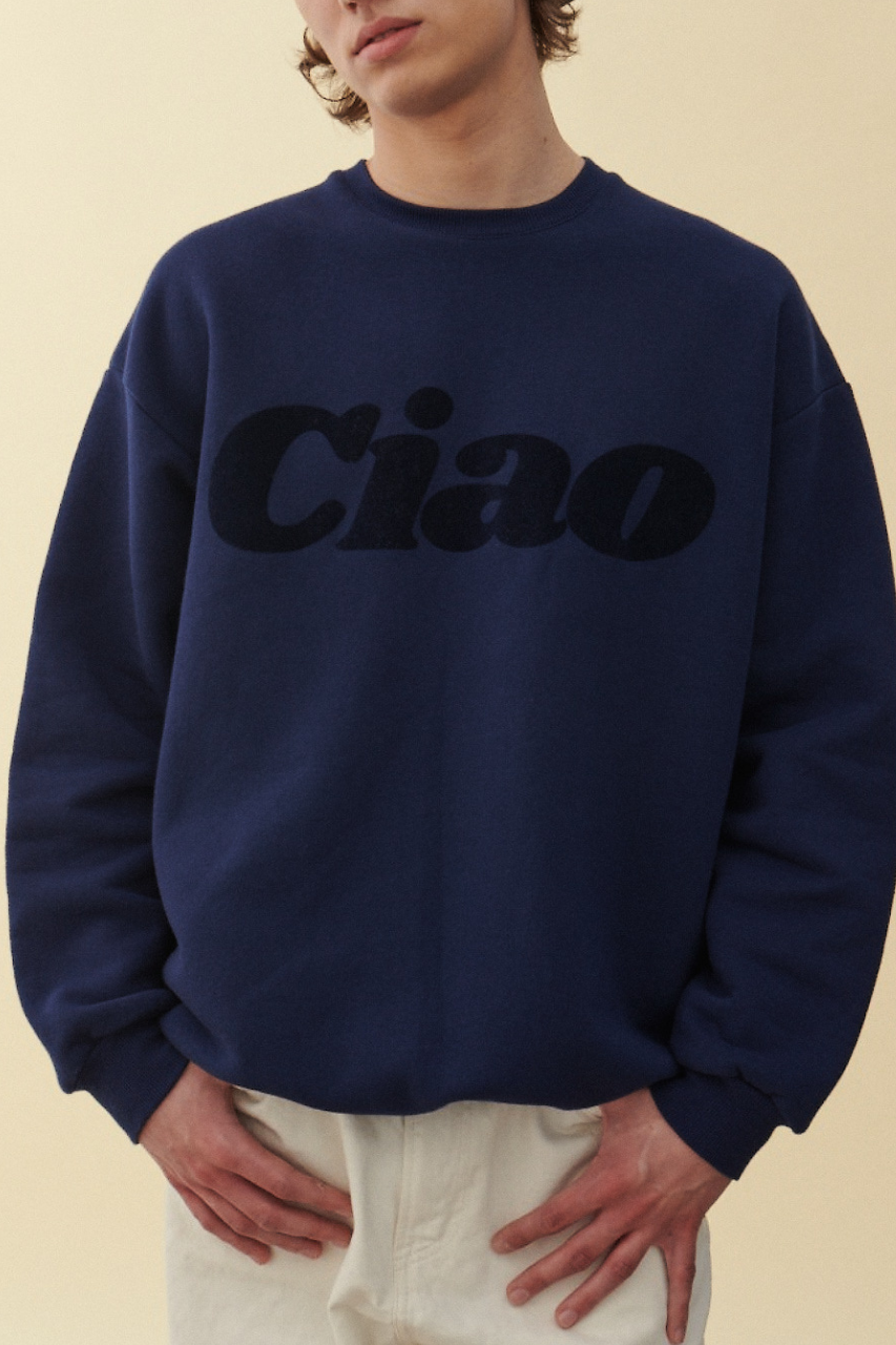 CIAO NAVY SWEATSHIRT - MEN