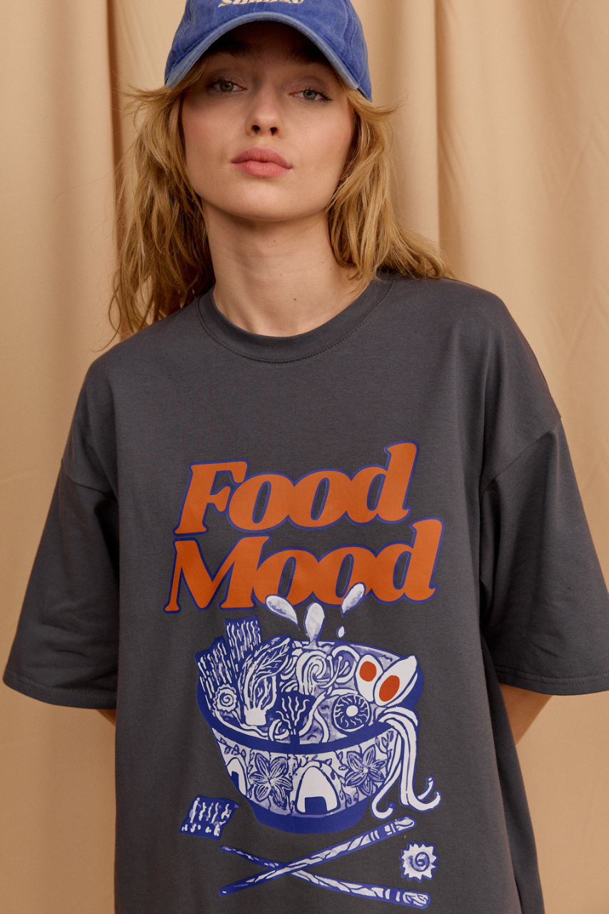 FOOD MOOD OVERSIZE T-SHIRT