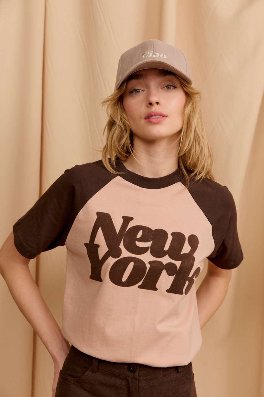 NEW YORK RAGLAN T-SHIRT