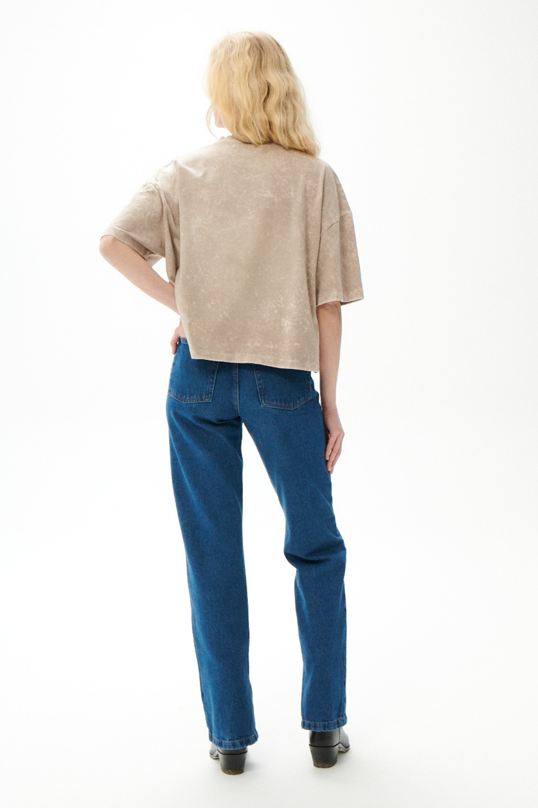 T-SHIRT TEXAS BEŻOWY