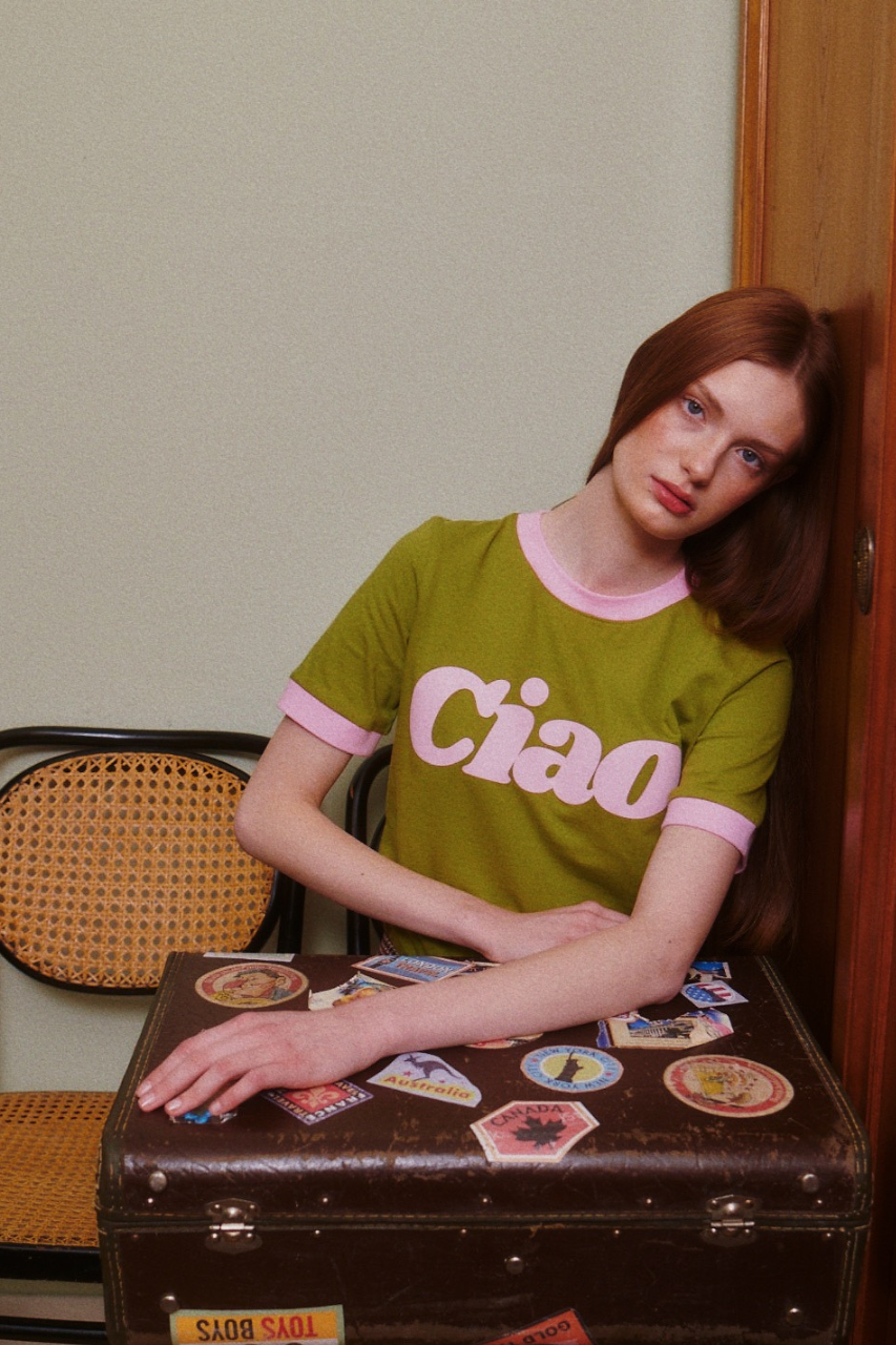 CIAO OLIVE T-SHIRT