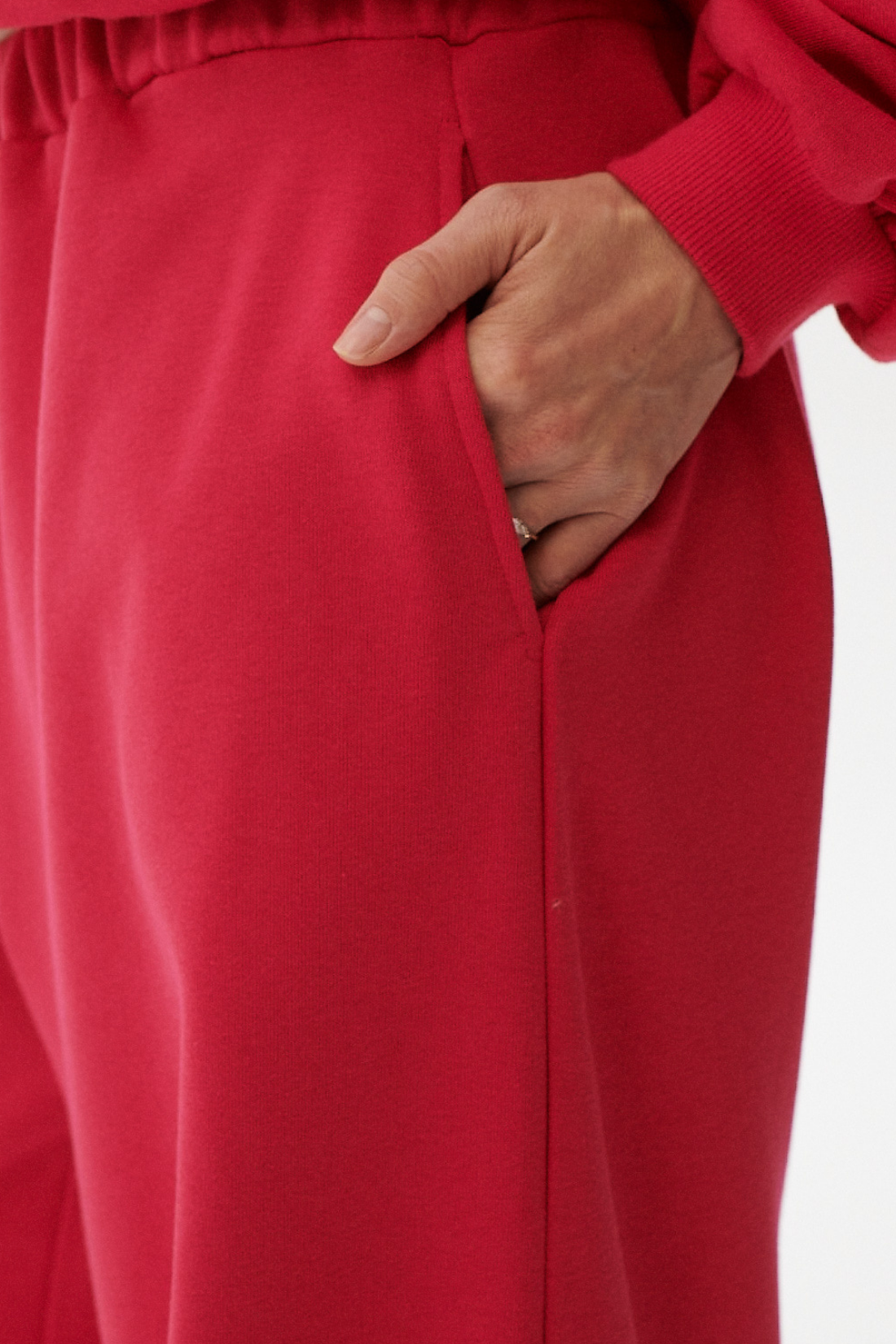 SPODNIE BONITA MALINOWE