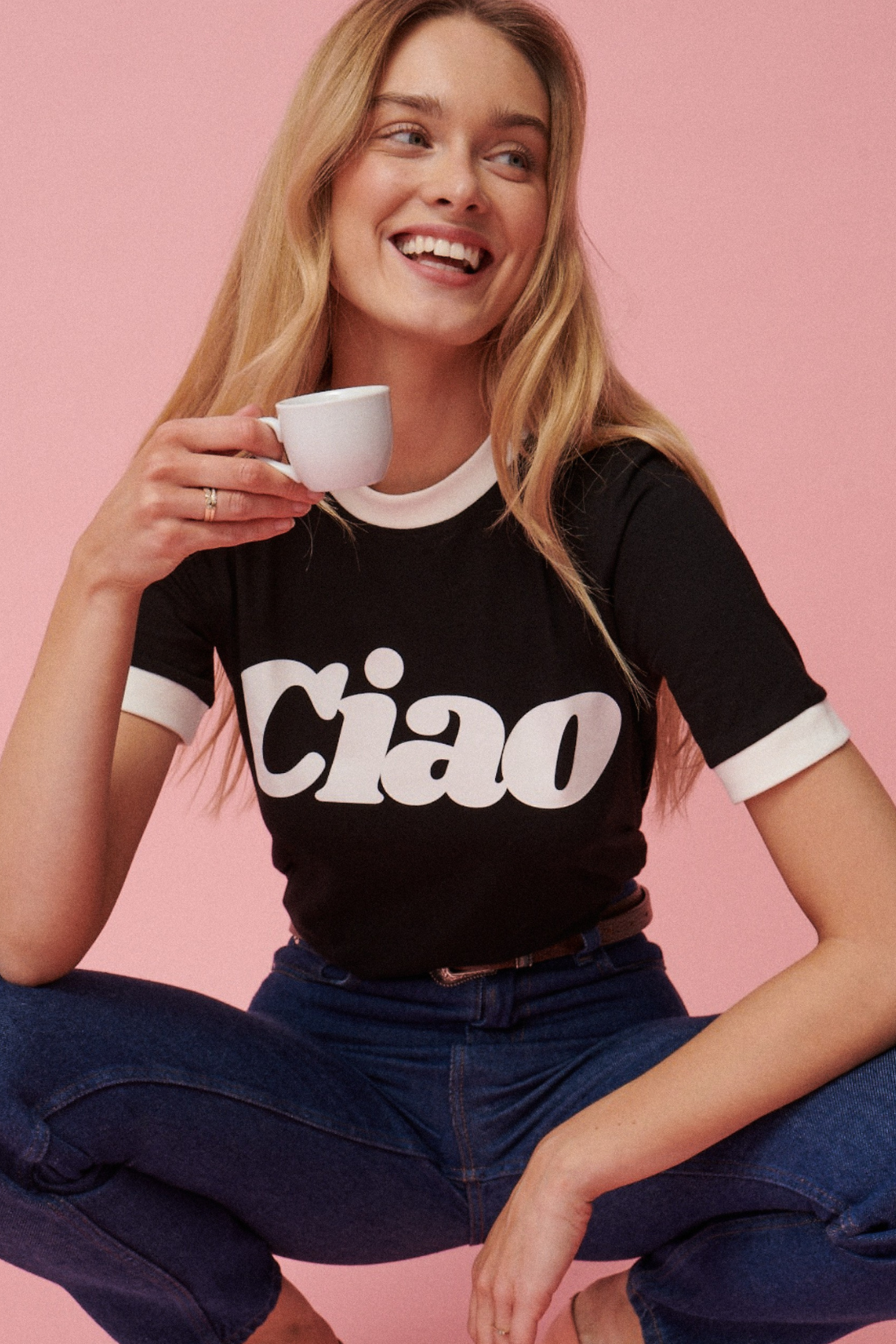 CIAO BLACK T-SHIRT