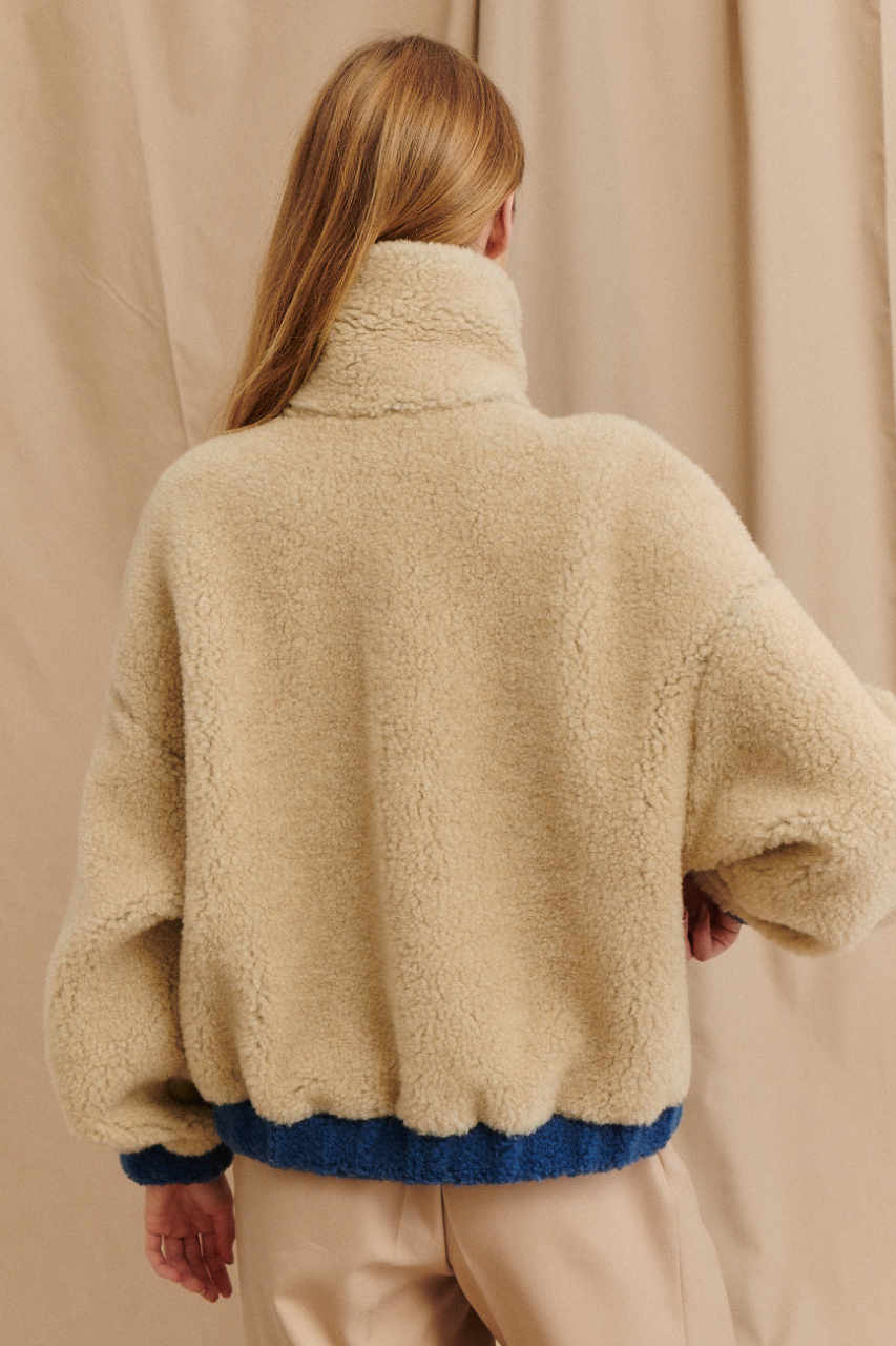 CIAO BEIGE WOOL JACKET