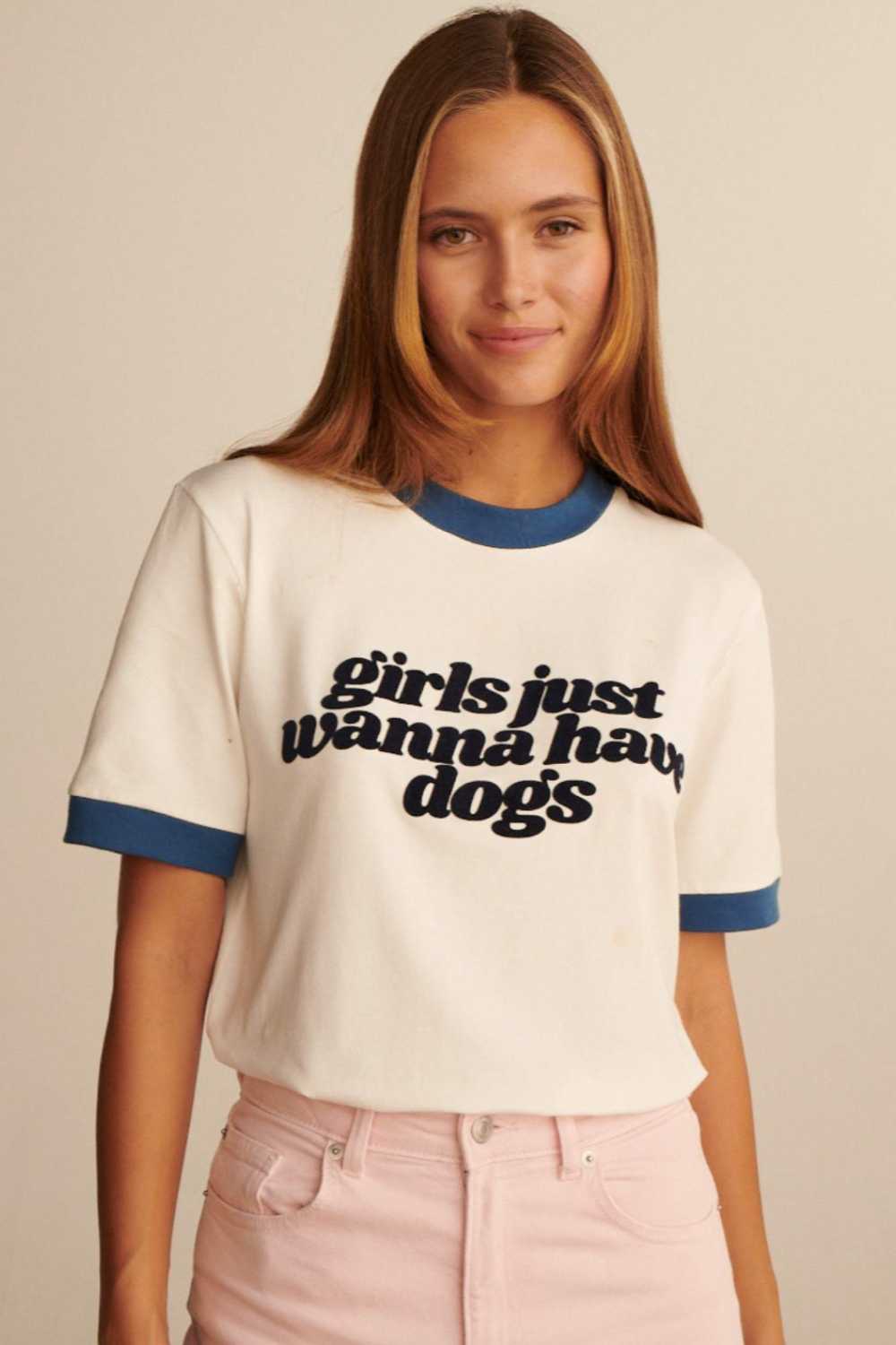 GIRLS JUST WANNA HAVE DOGS T-SHIRT