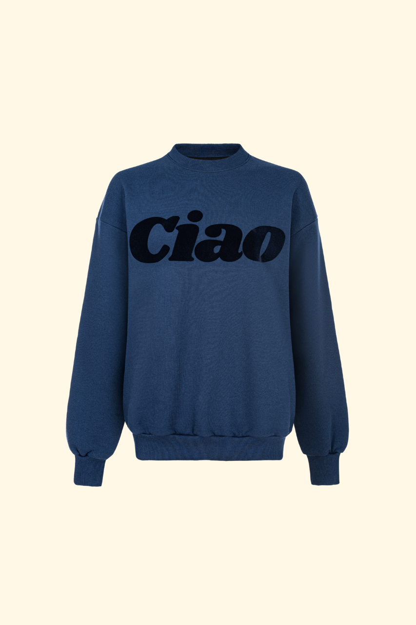 CIAO NAVY SWEATSHIRT - MEN