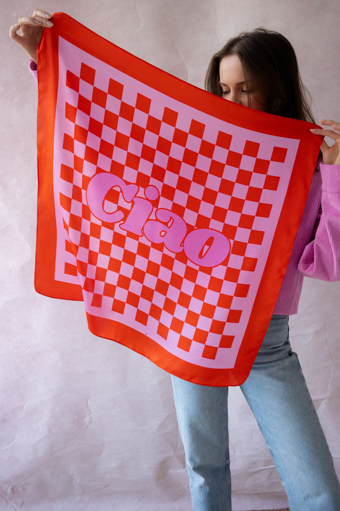 CIAO PINK SCARF