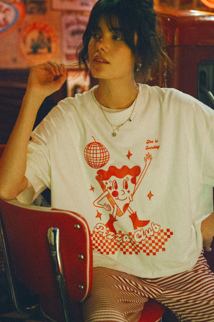 BOXY PIZZA CLUB T-SHIRT