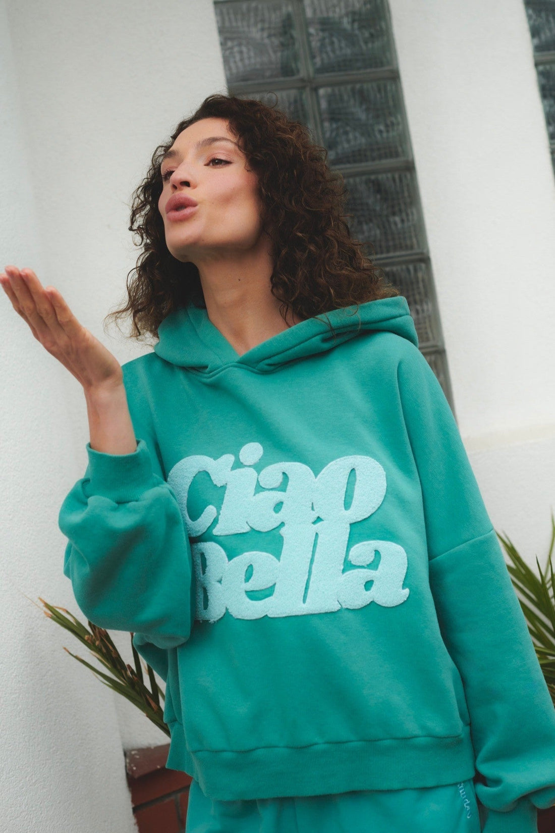 CIAO BELLA SEA AZURE HOODIE