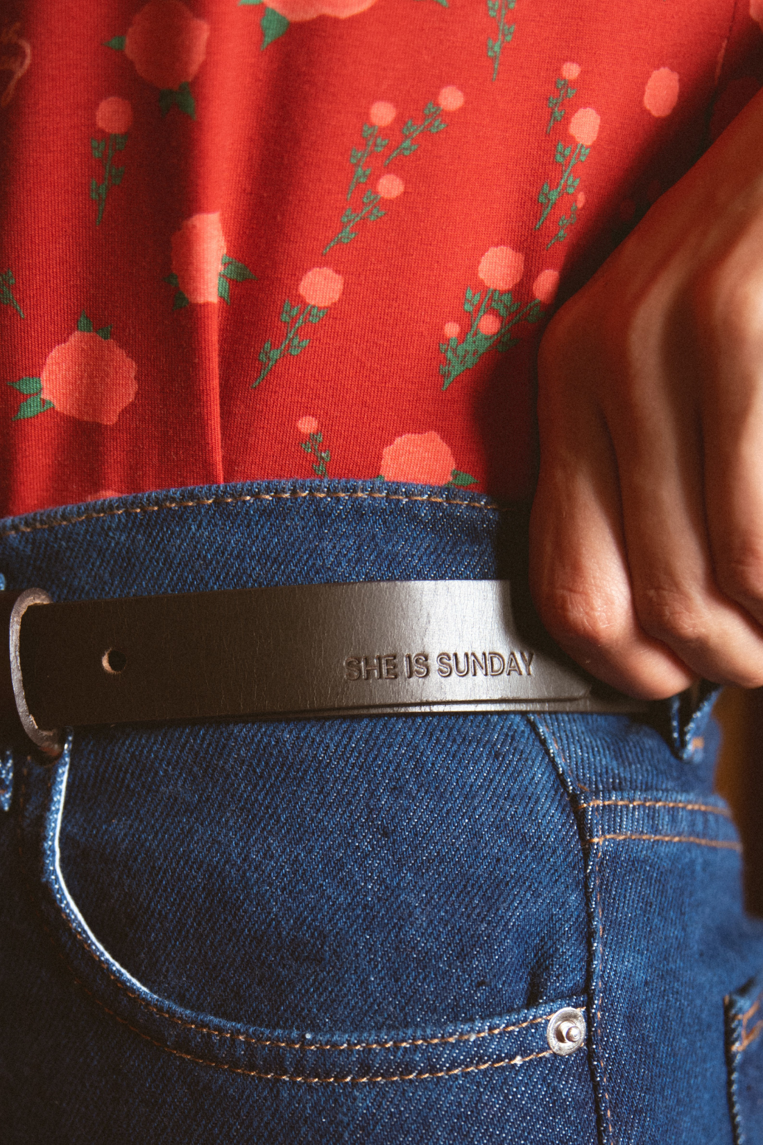 PELLE BROWN BELT