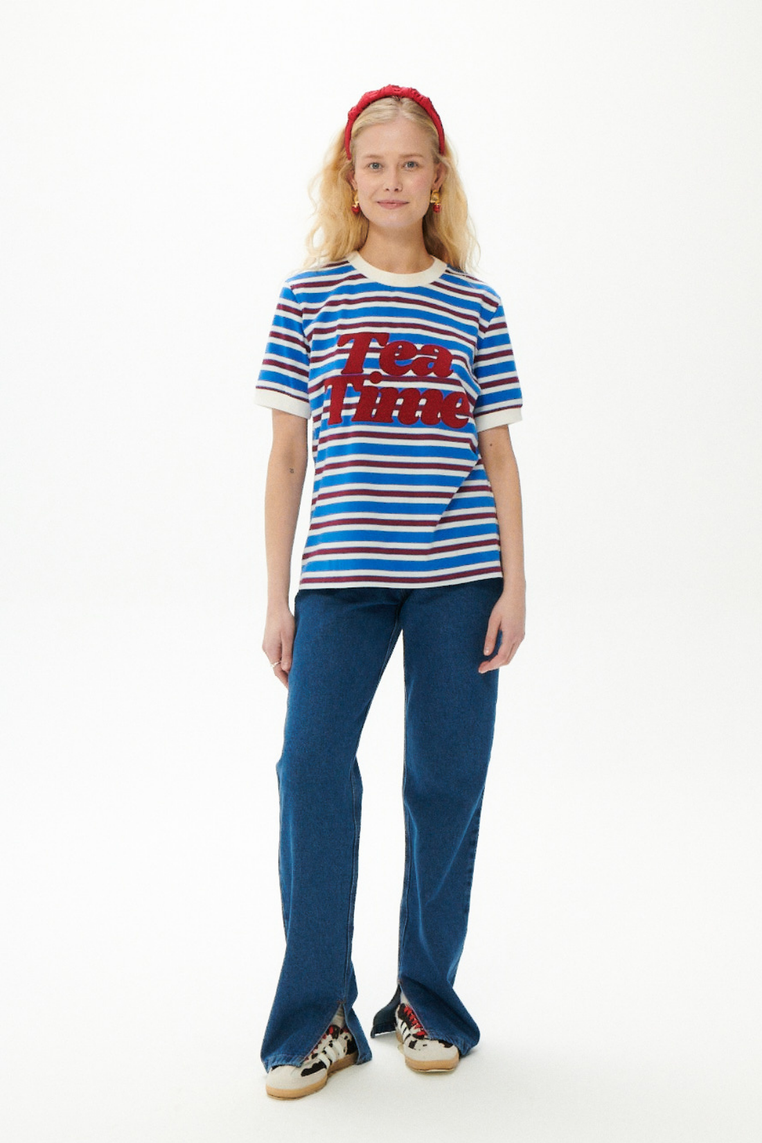 T-SHIRT TEA TIME STRIPED