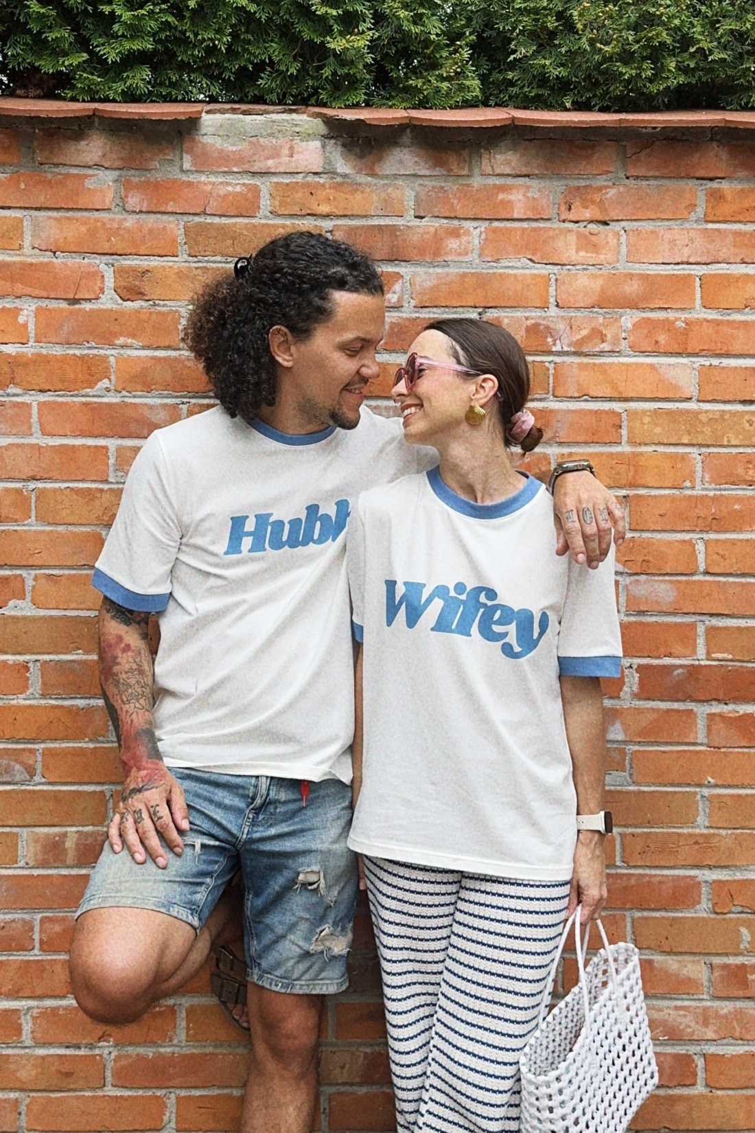 HUBBY CREAM T-SHIRT - MEN