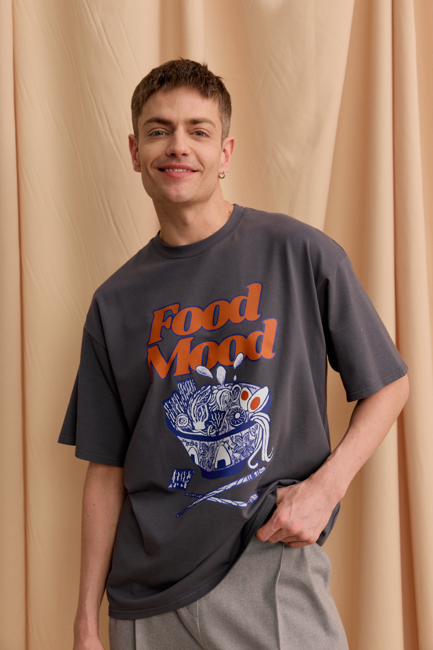 FOOD MOOD OVERSIZE T-SHIRT - MEN