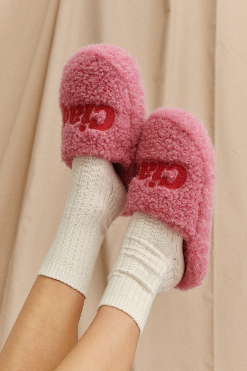 PINK CIAO SLIPPERS