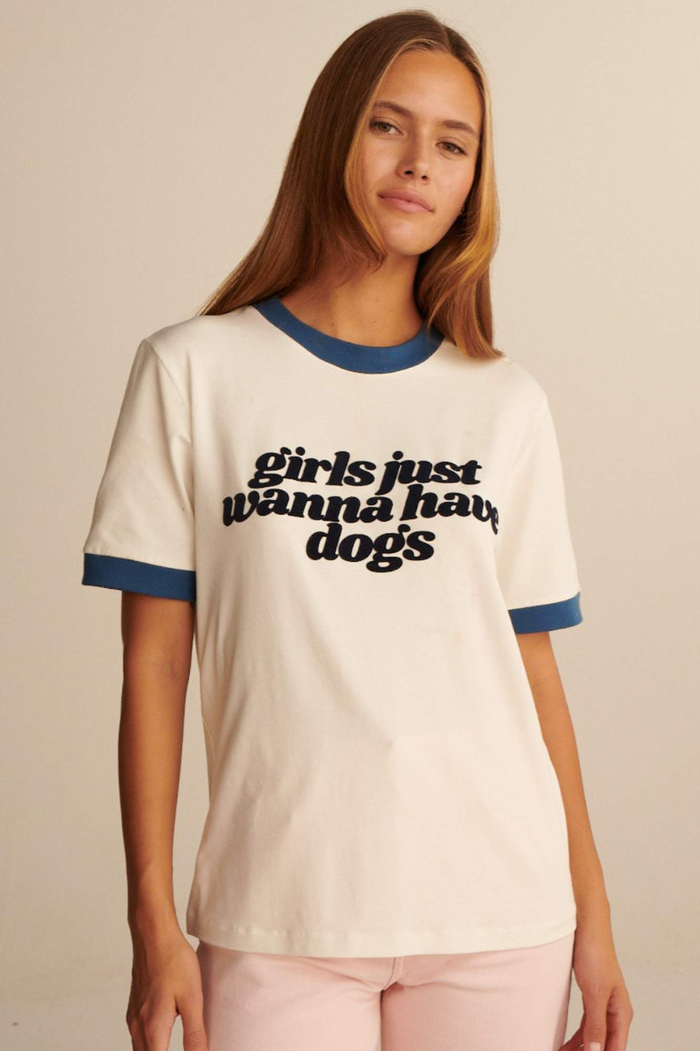 GIRLS JUST WANNA HAVE DOGS T-SHIRT