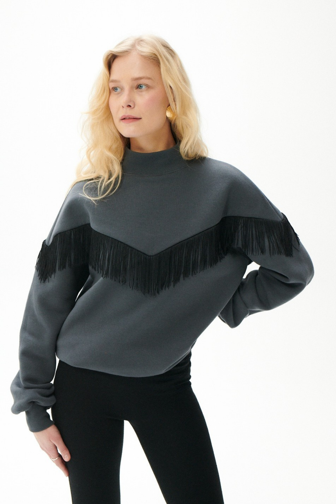 VESPER GREY SWEATSHIRT