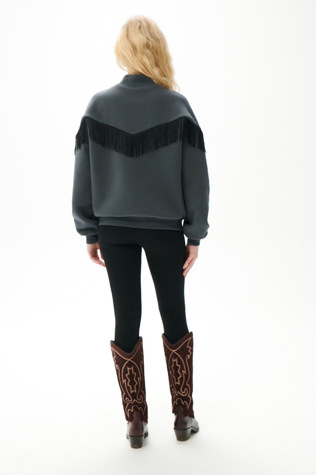 VESPER GREY SWEATSHIRT