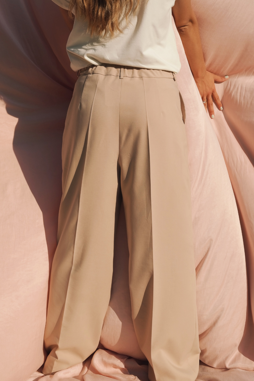 PANTALONI BEIGE PANTS