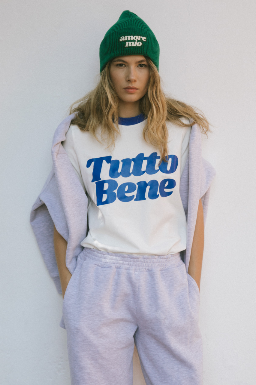 TUTTO BENE BLUE T-SHIRT