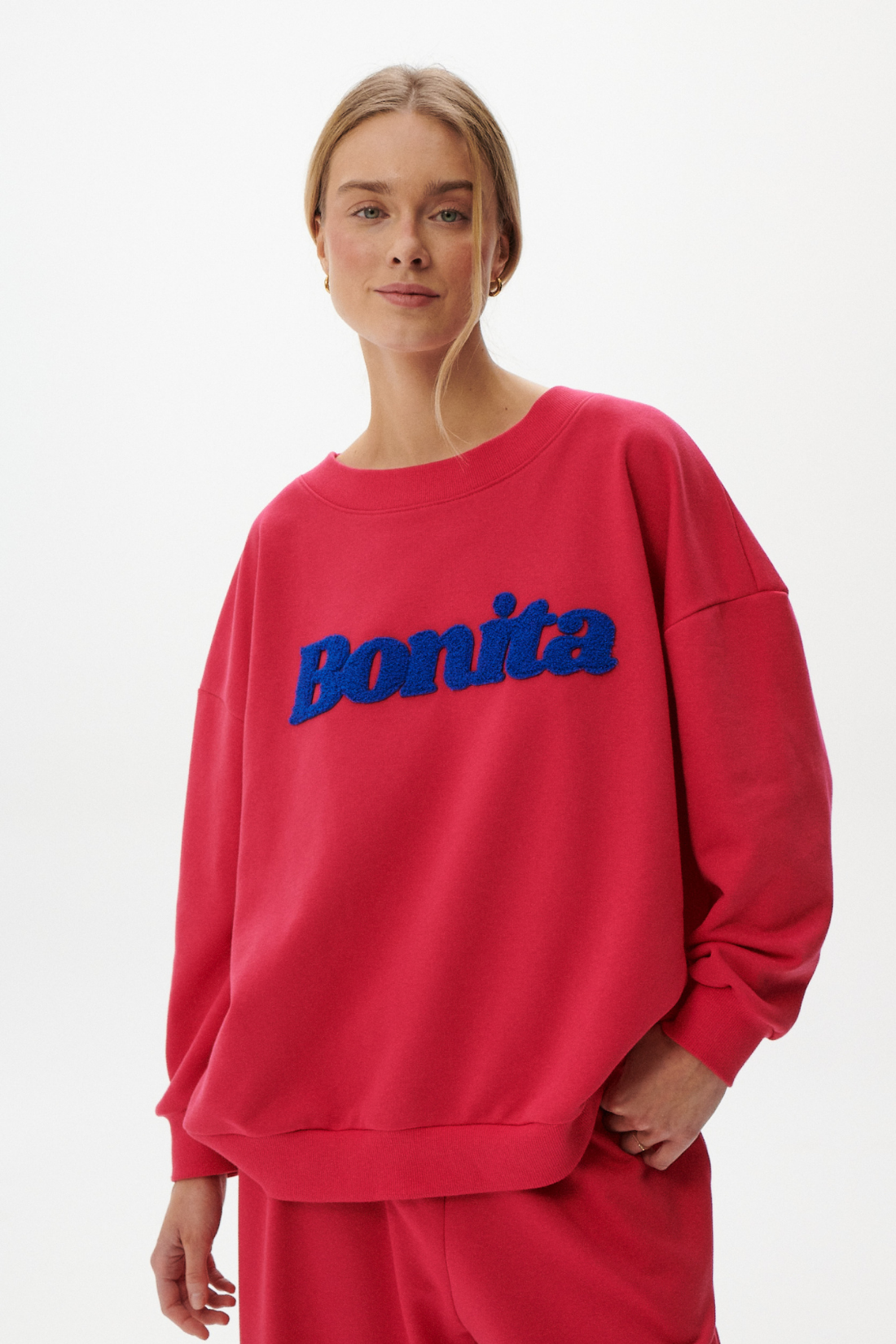 BLUZA BONITA MALINOWA