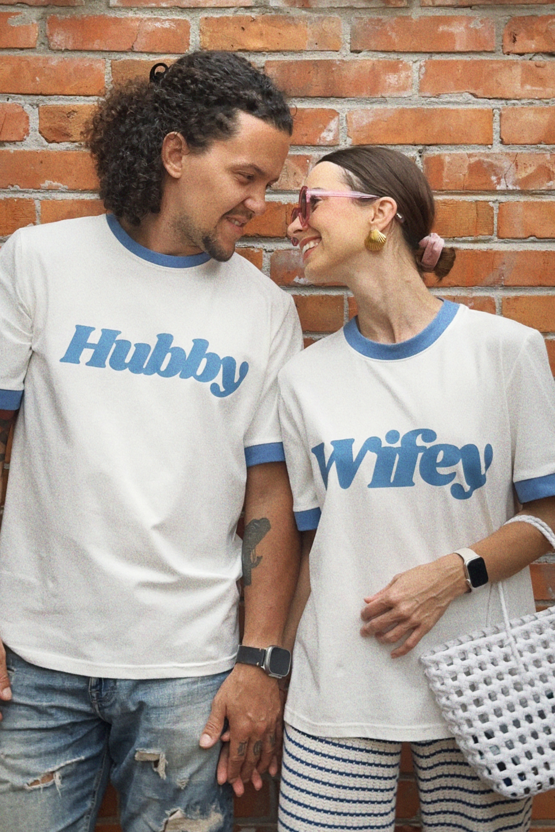 HUBBY CREAM T-SHIRT - MEN