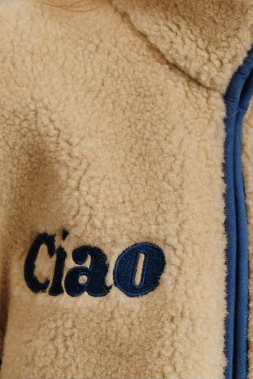 CIAO BEIGE WOOL JACKET