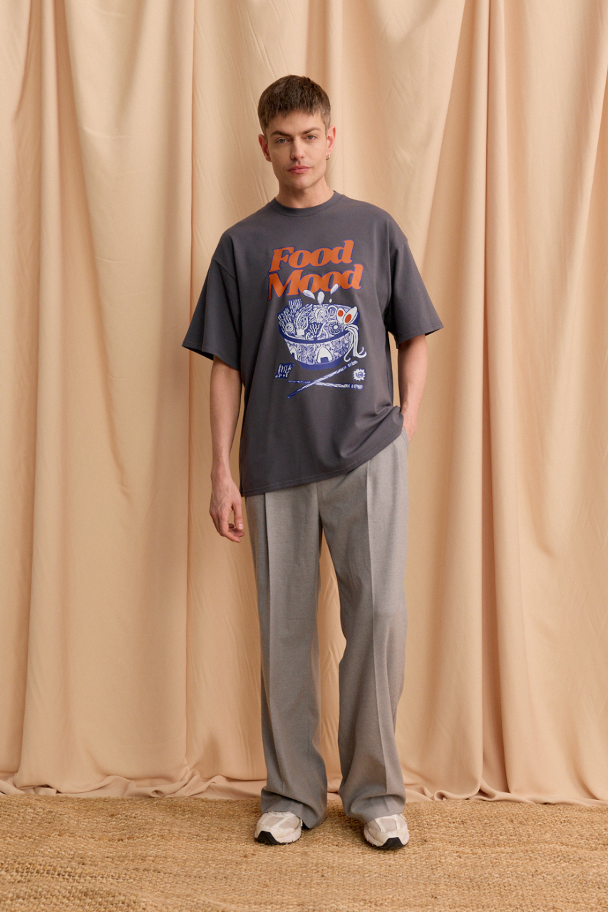 FOOD MOOD OVERSIZE T-SHIRT - MEN