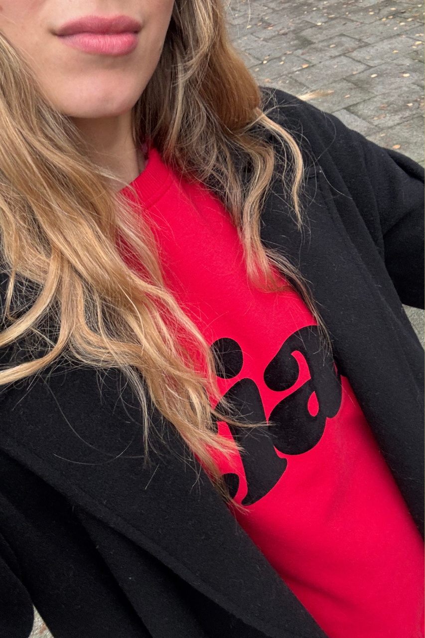 UNISEX CIAO RED HOODIE