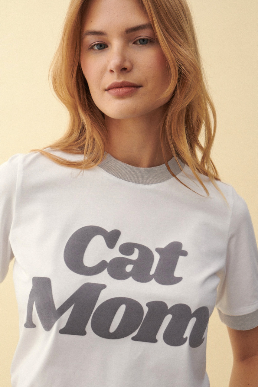 CAT MOM T-SHIRT