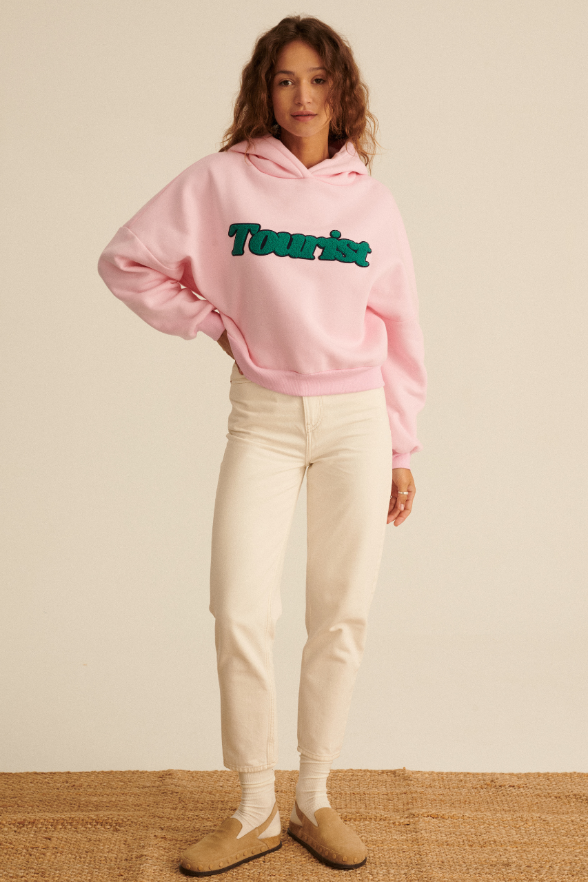 TOURIST PINK HOODIE