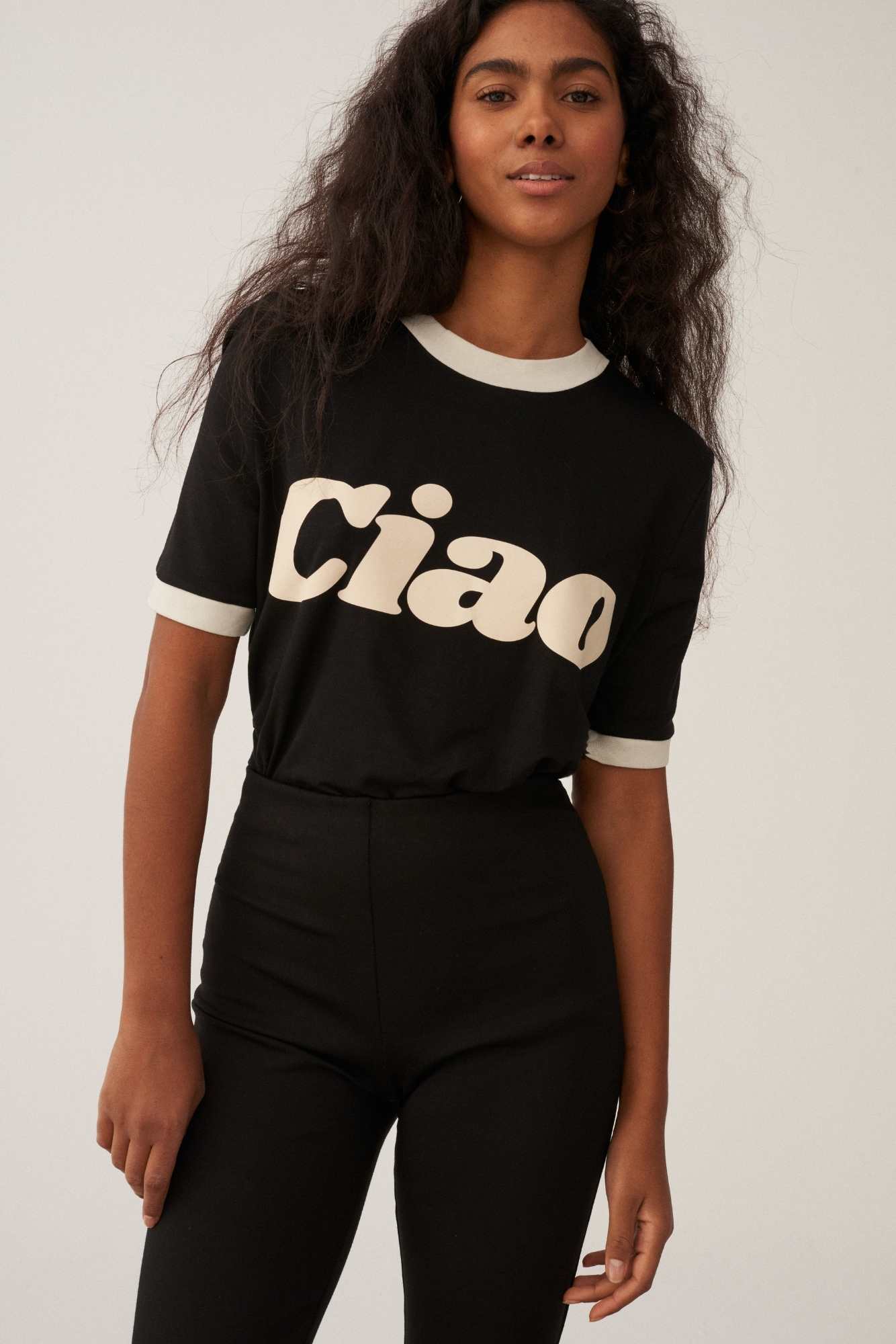 CIAO BLACK T-SHIRT