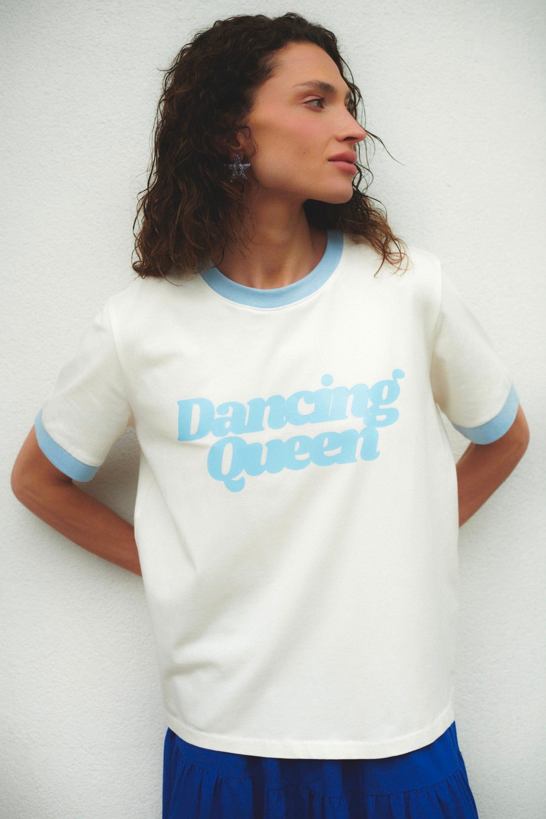 QUEEN WHITE T-SHIRT