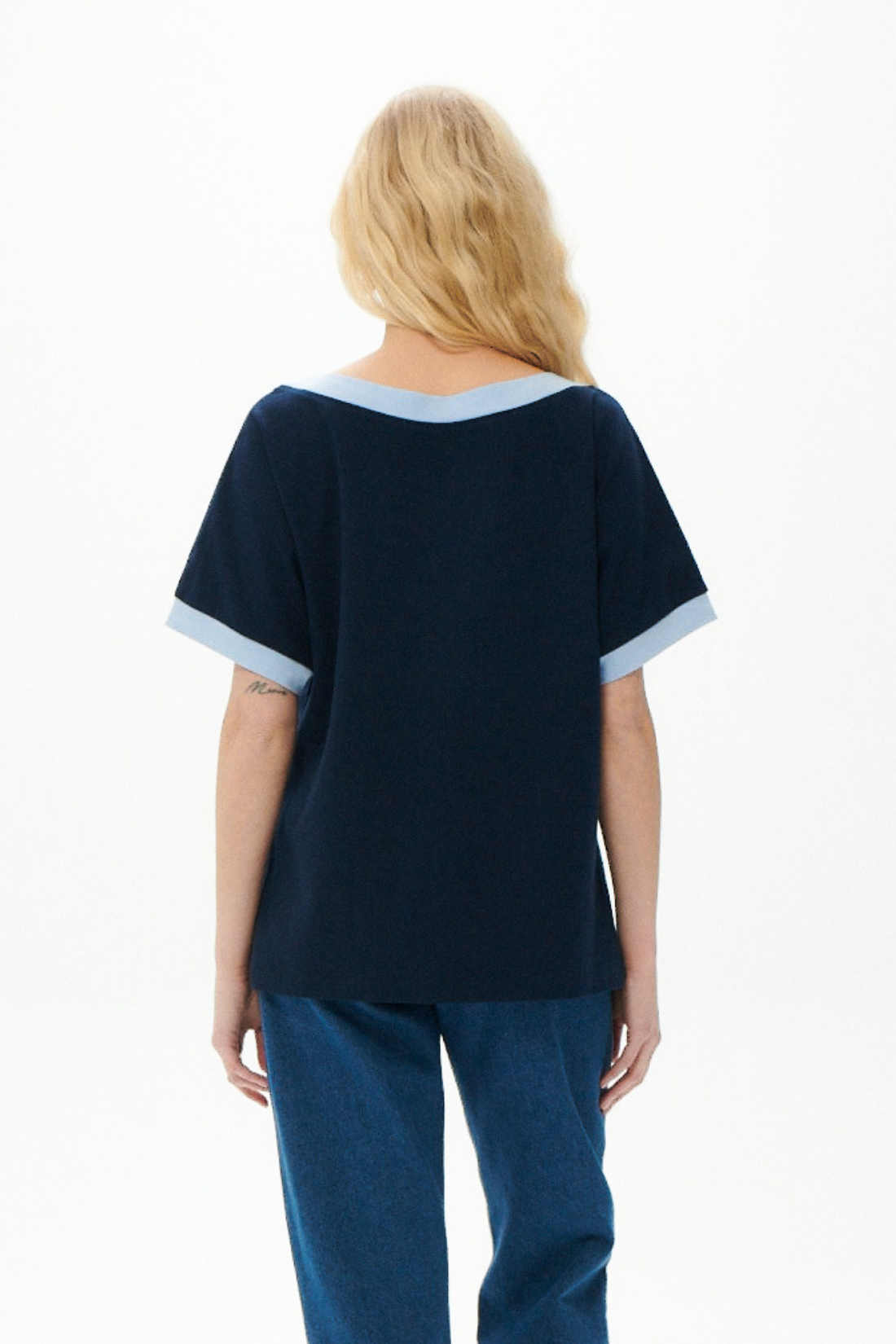 T-SHIRT NOLA GRANATOWY