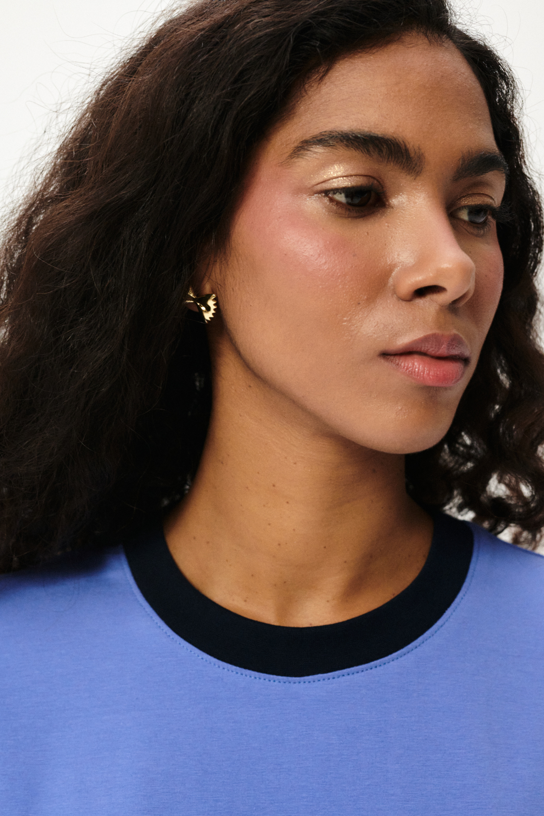 BASIC SUNDAY BLUE T-SHIRT