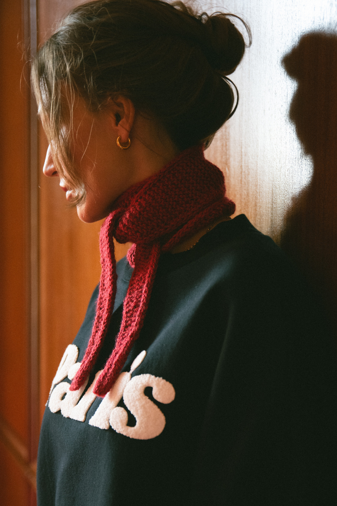 PARIS BLACK SWEATSHIRT