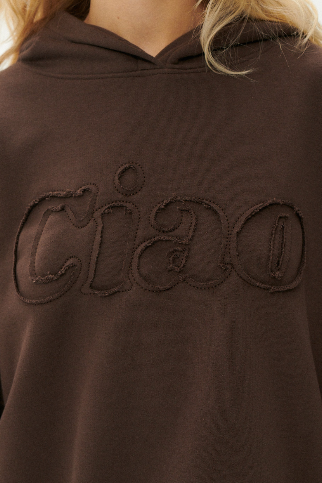 BRONCO CHOCOLATE SWEATSHIRT