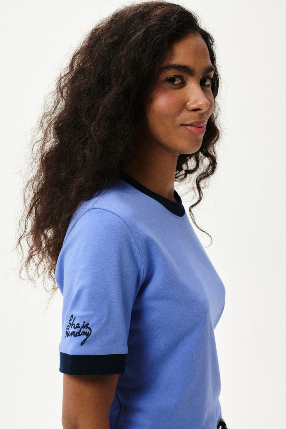 BASIC SUNDAY BLUE T-SHIRT