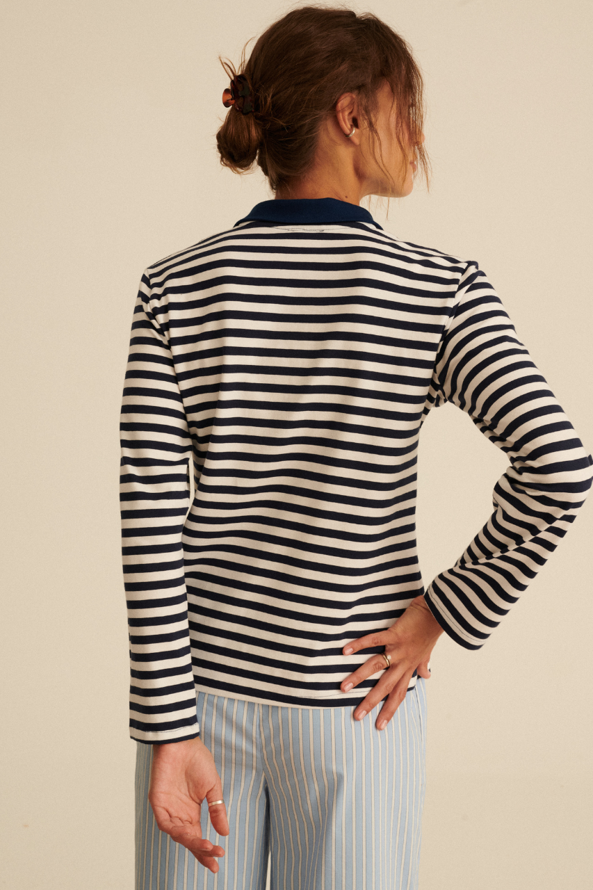 POLO CIAO NAVY LONGSLEEVE