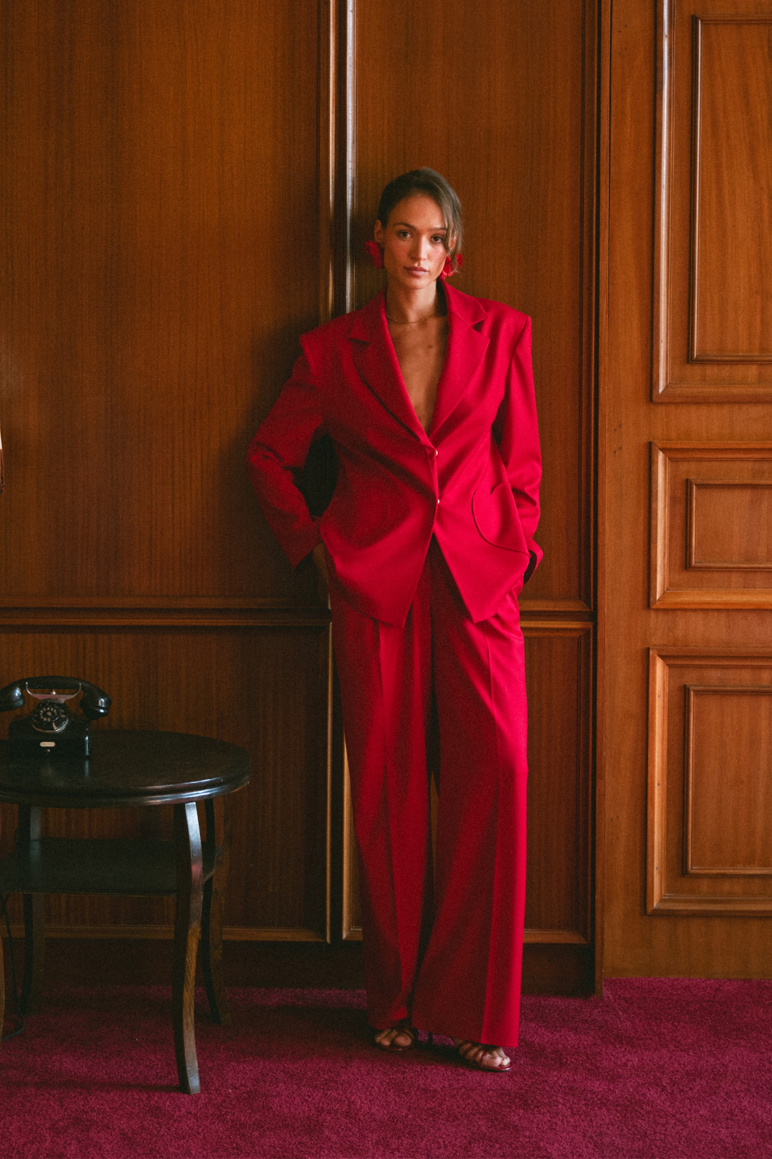 ADORE RED BLAZER