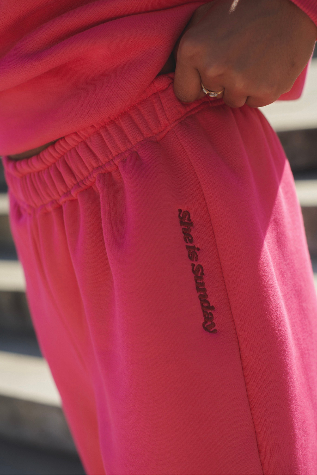 SIS PINK SWEATPANTS