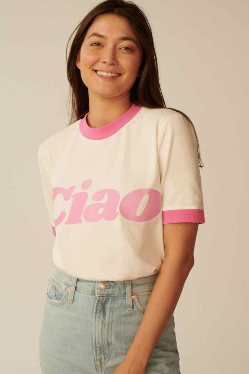 CIAO PINK VACANZA T-SHIRT