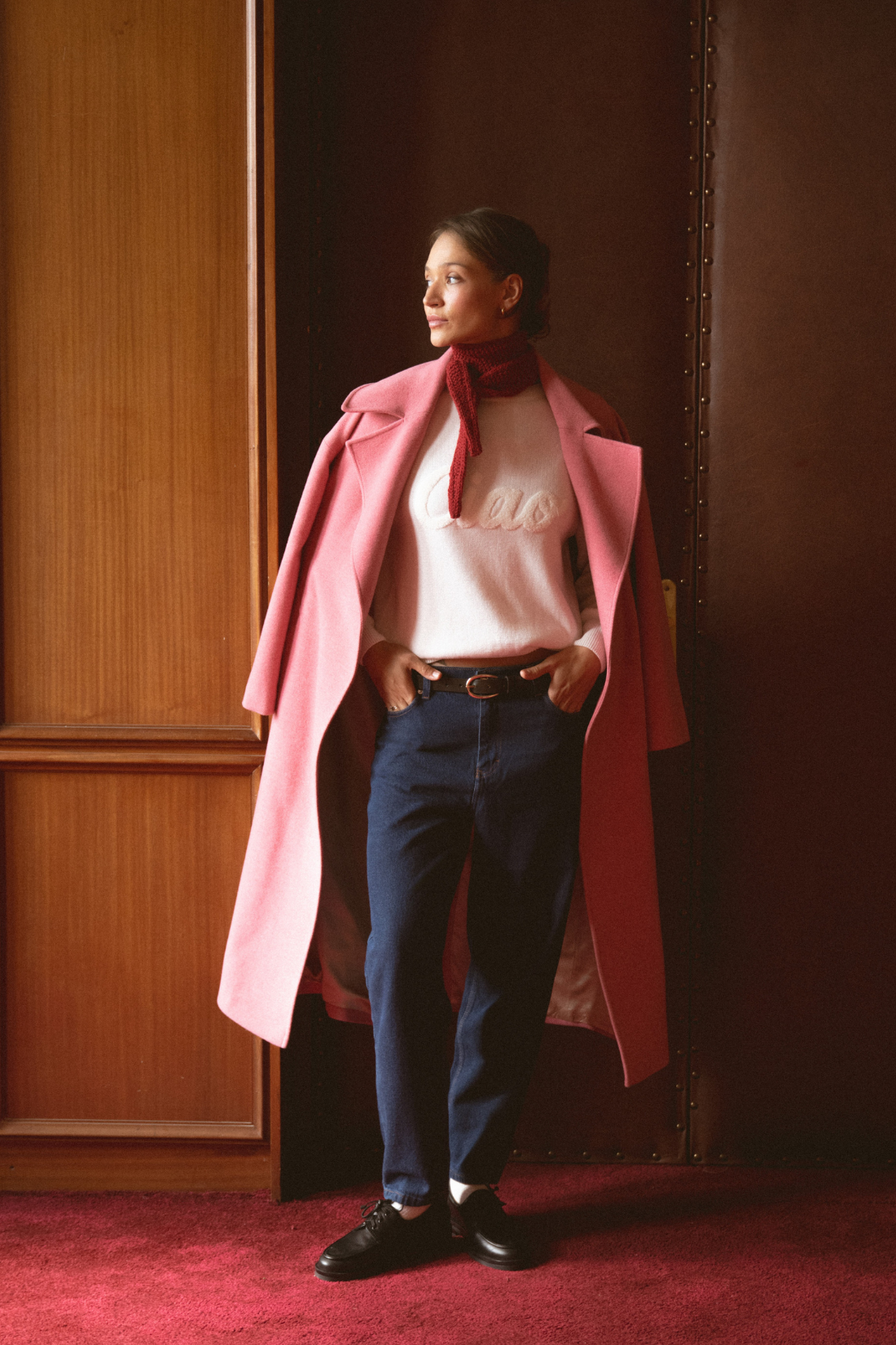 WILLOW PINK COAT