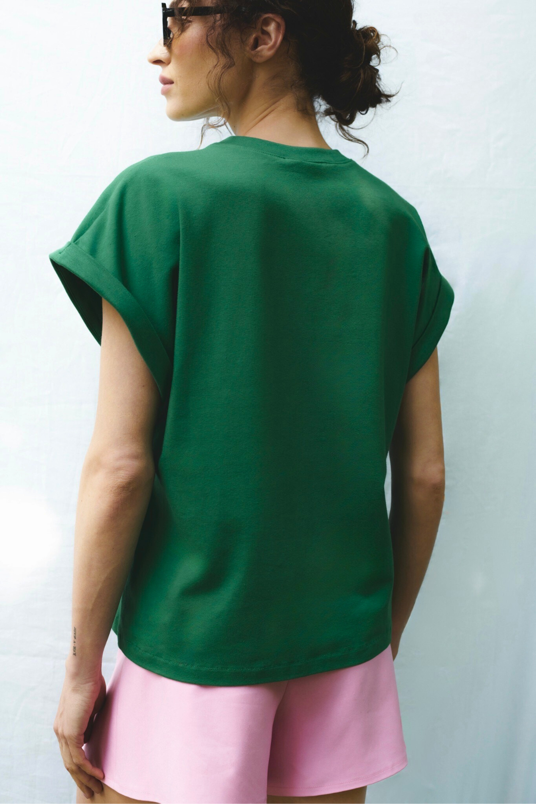 BON APPETIT GREEN EMERALD T-SHIRT