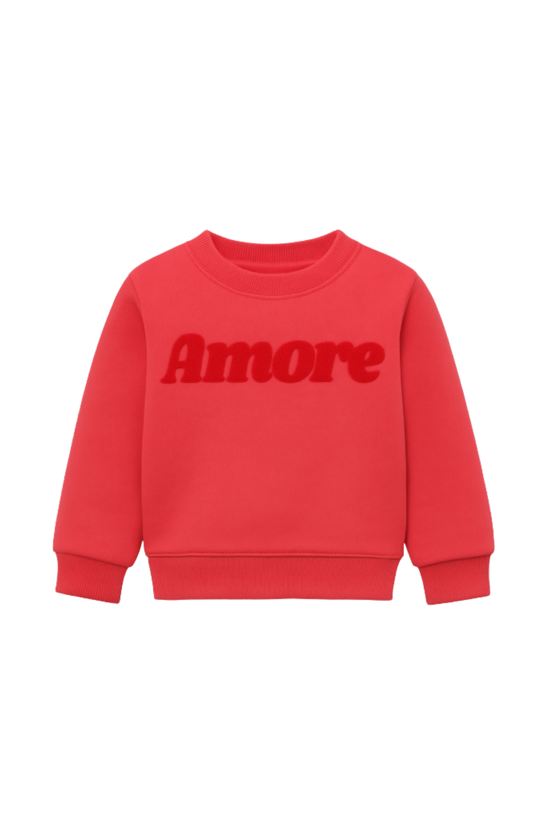 AMORE RED SWEATSHIRT MINI