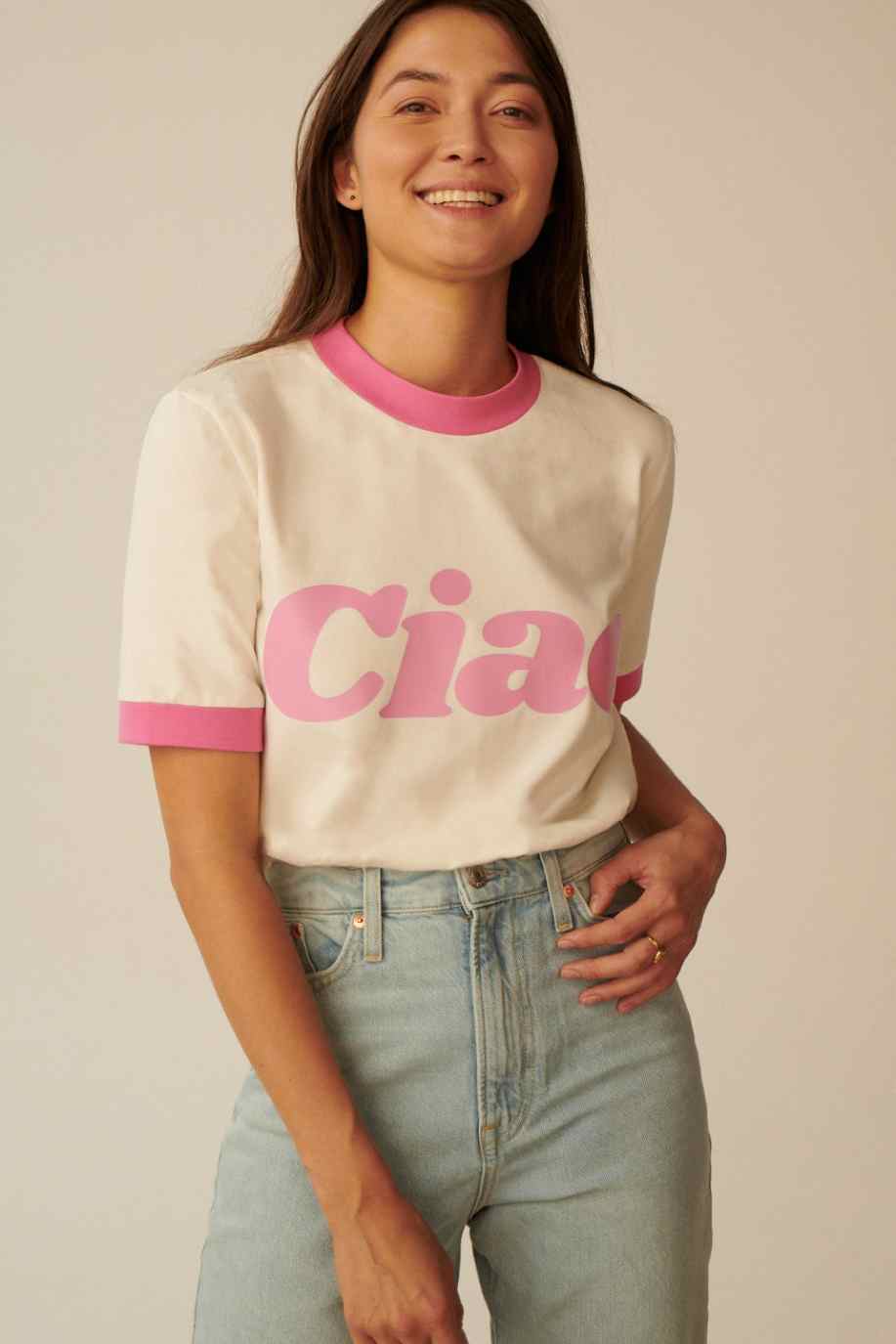 CIAO PINK VACANZA T-SHIRT