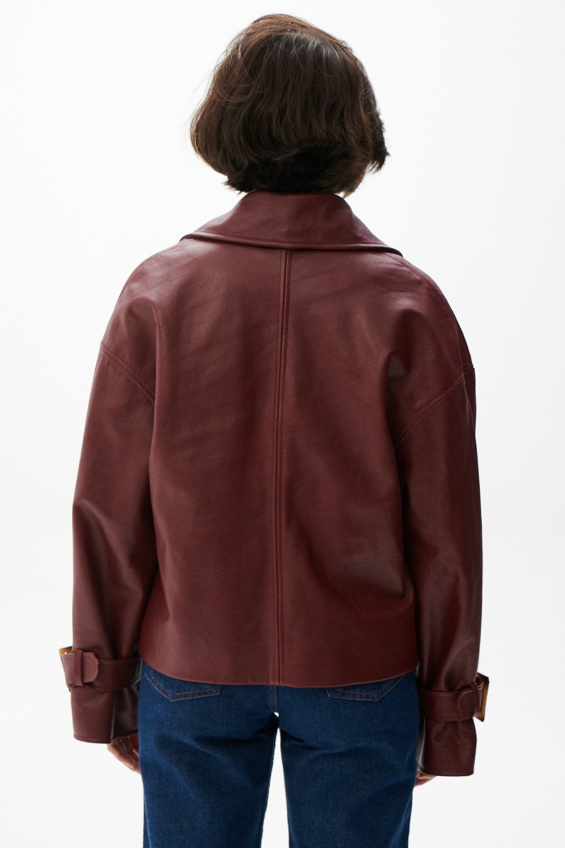 LEATHER JACKET FINESSE RED preorder