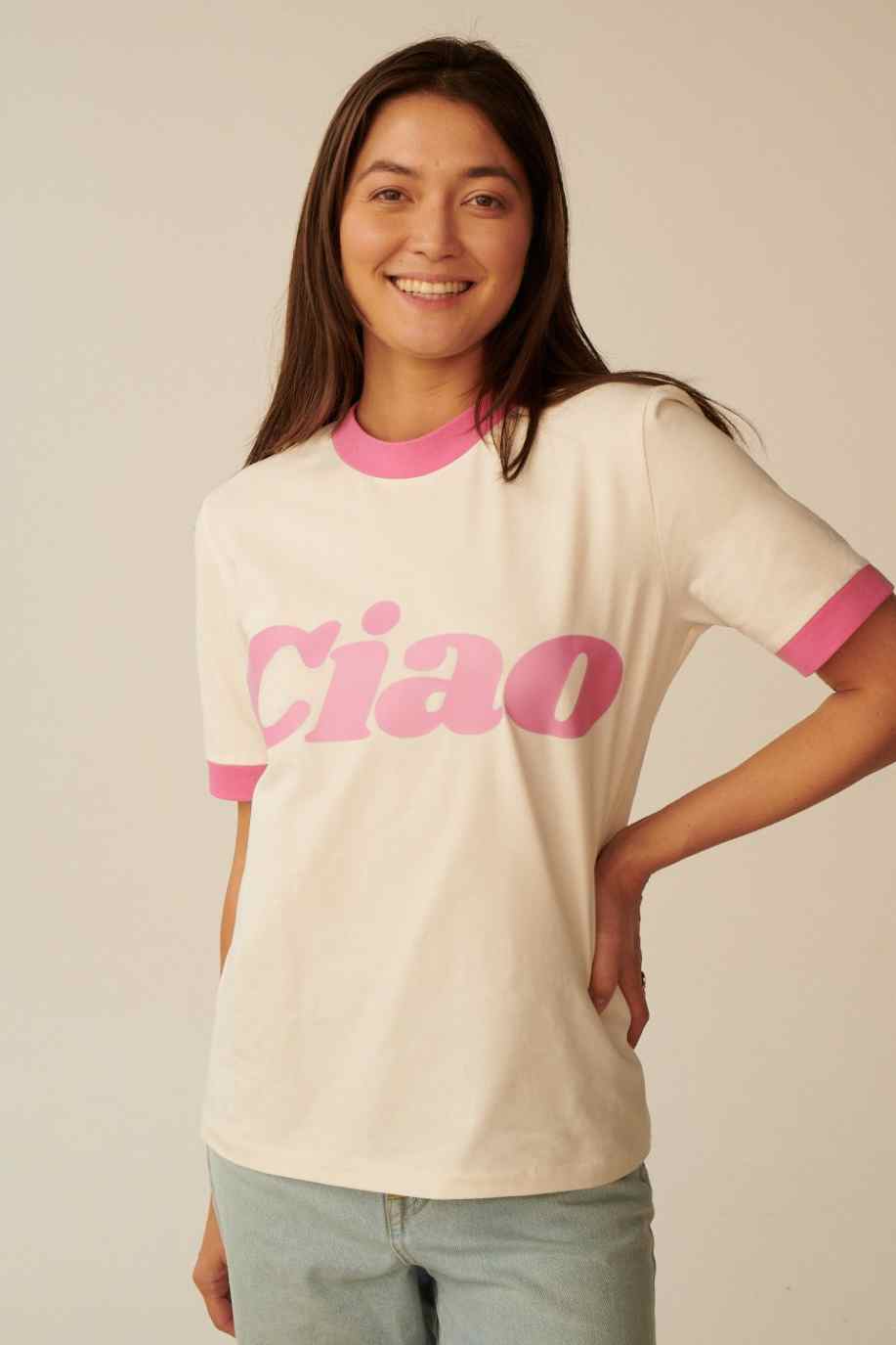 CIAO PINK VACANZA T-SHIRT