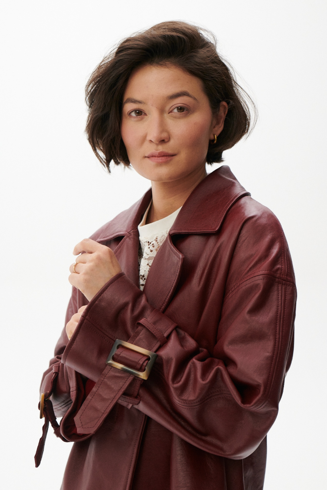 LEATHER JACKET FINESSE RED preorder