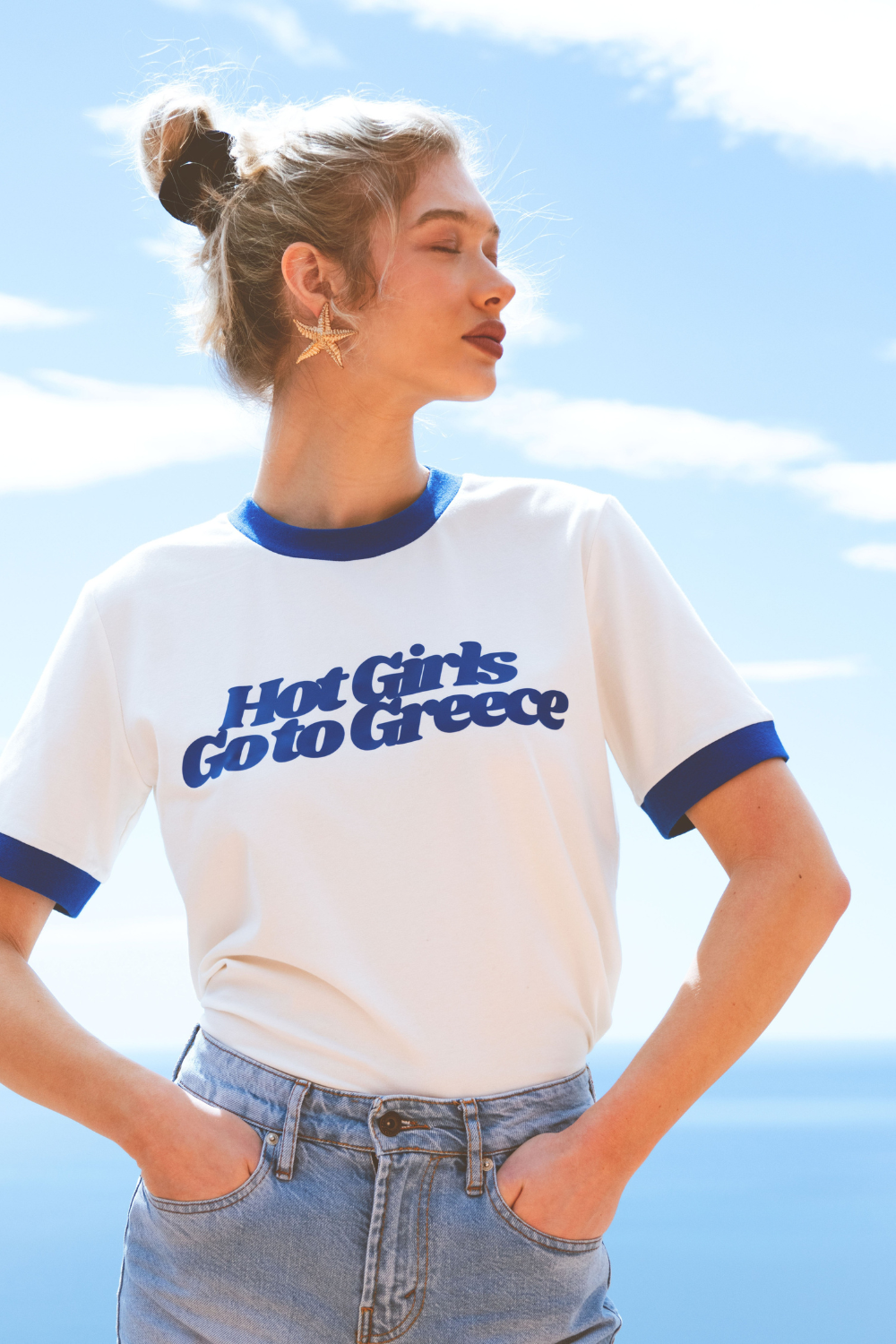 HOT GIRL WHITE T-SHIRT